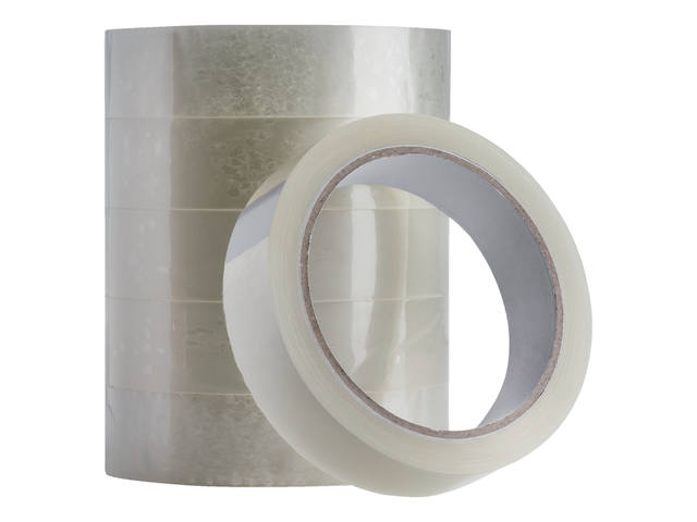 Plakband Quantore 25mmx66m grote kern tr