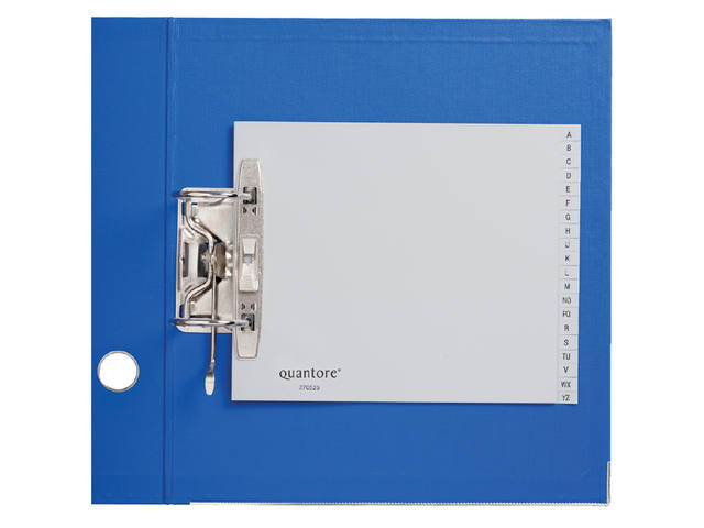 Ordner alfabet Quantore 18x22.5 2rings pp grijs