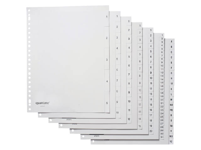 Tabblad Quantore 23rings pp 1-5 wt