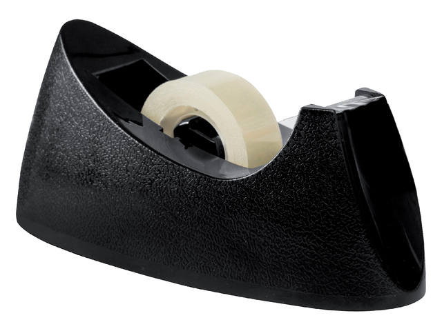 Plakbandhouder Quantore 33m zwart