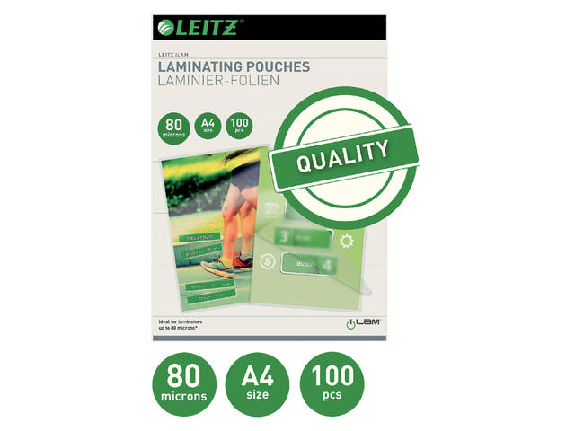 Lamineerhoes Leitz iLAM A4 2x80micron