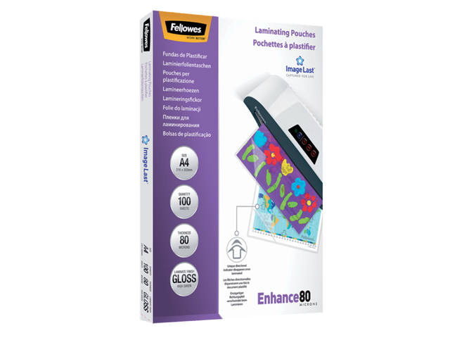 Lamineerhoes Fellowes A4 2x80micron