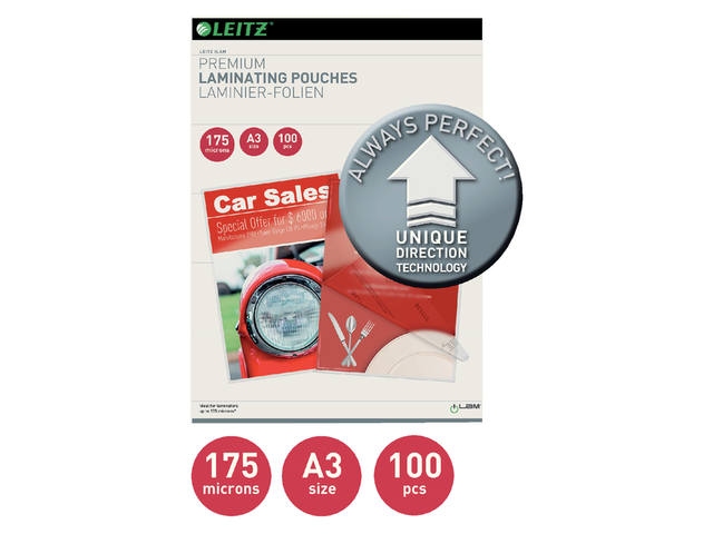 Lamineerhoes Leitz iLAM A3 2x175micron