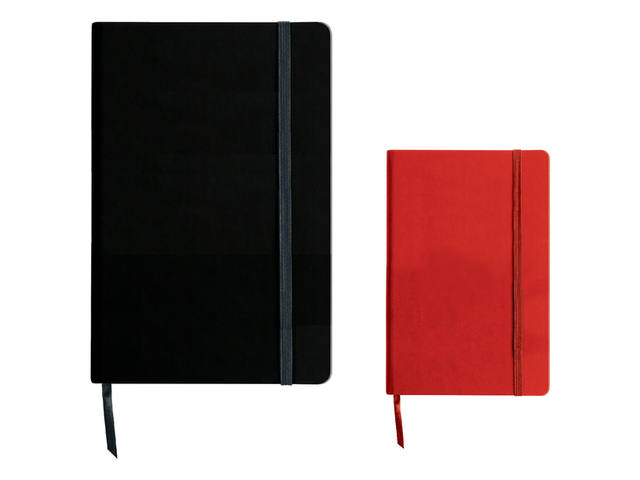 Notitieboek Quantore A5 lijn 192blz 80gr zwart