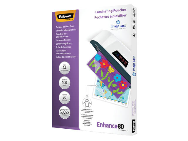 Lamineerhoes Fellowes A4 2x80micron