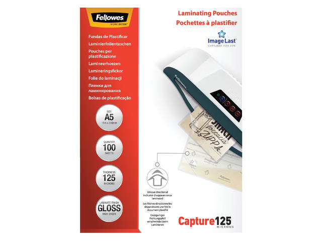 Lamineerhoes Fellowes A5 2x125micron
