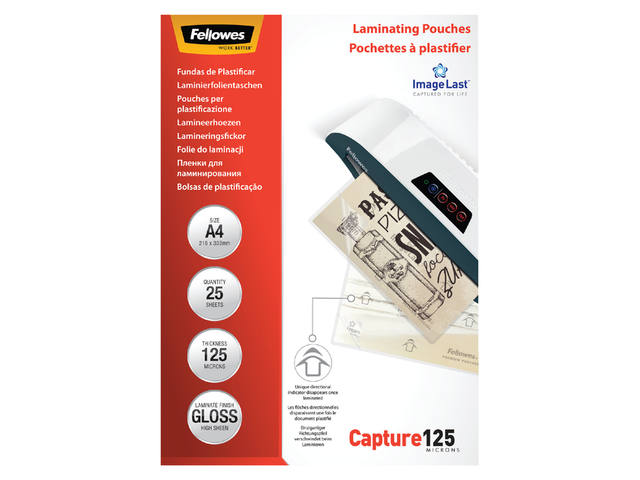 Lamineerhoes Fellowes A4 2x125micron