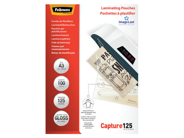 Lamineerhoes Fellowes A3 2x125micron