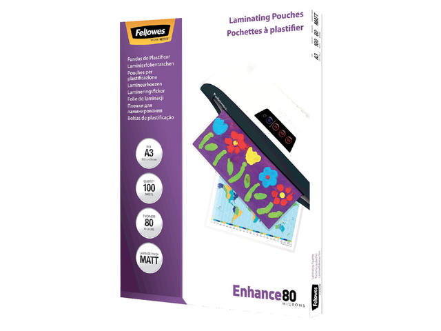 Lamineerhoes Fellowes A3 2x80micron mat