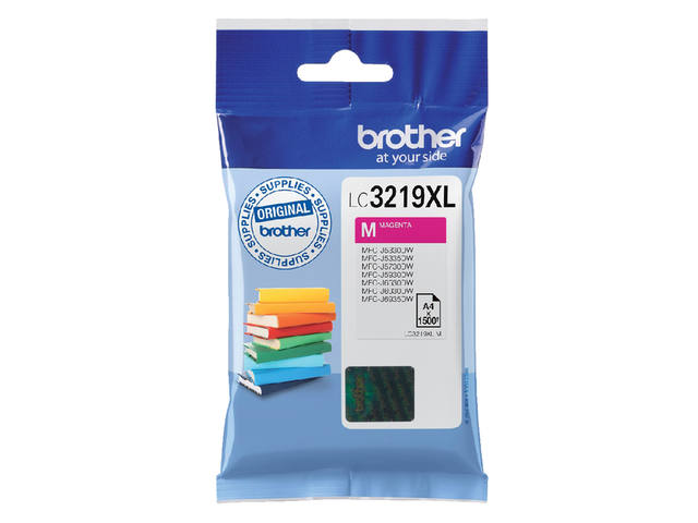 Inktcartridge Brother LC-3219XLM rood