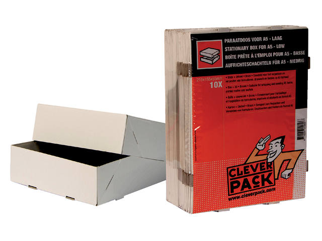Paraatdoos CleverPack A5 tbv 500 vel wit