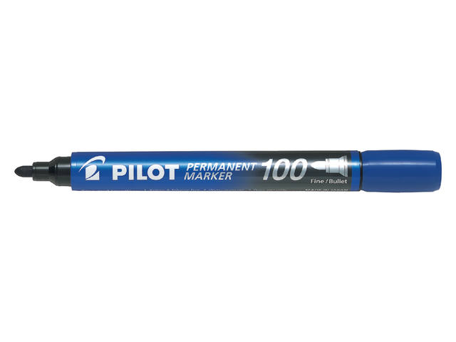 Viltstift PILOT SCA-100 rond F blauw
