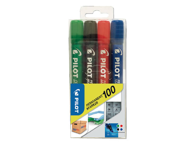 Viltstift PILOT SCA-100 rond F assorti