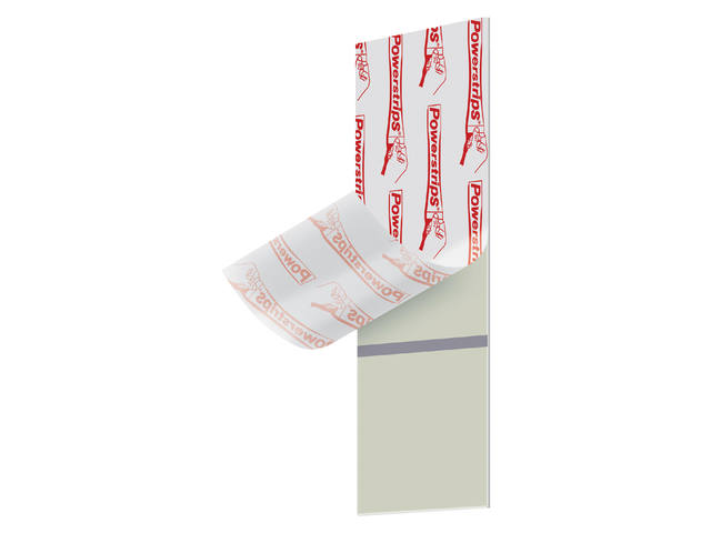Kleefstrips tesa behang en pleisterwerk 0.5kg wit