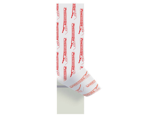 Kleefstrips tesa behang en pleisterwerk 1kg wit