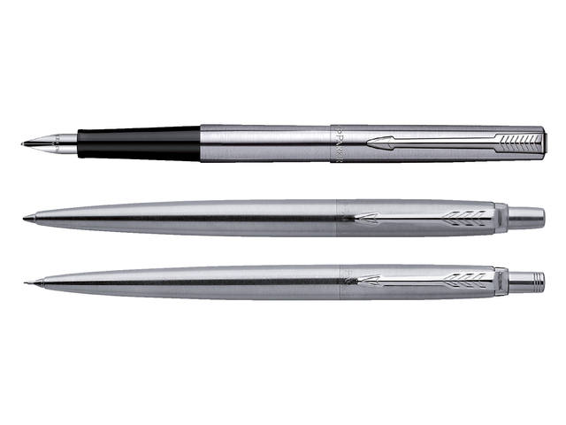 Balpen Parker Jotter CT M roestvrij staal