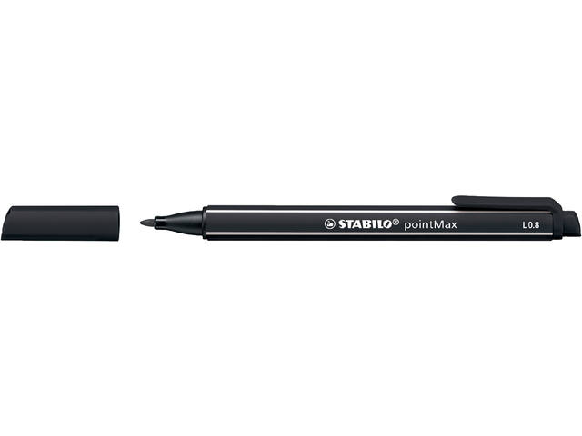 Viltstift STABILO pointMax 488/46 M zwart