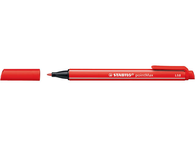 Viltstift STABILO pointMax 488/48 M karmijnrood