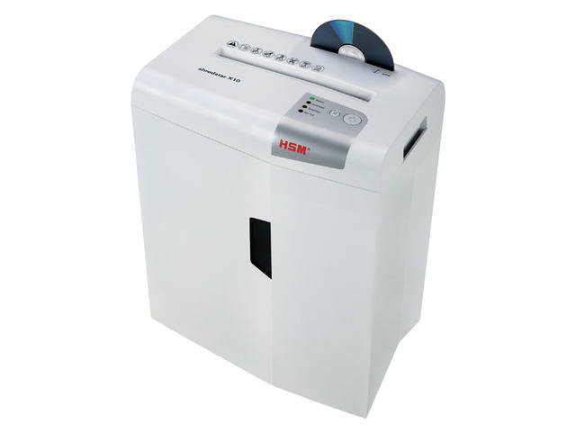 Papiervernietiger HSM shredstar X10 4.5x30mm CD