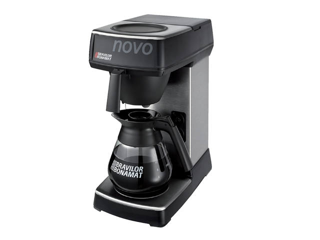 Koffiezetapparaat Bravilor Novo incl glazen kan