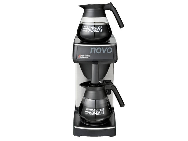 Koffiezetapparaat Bravilor Novo incl glazen kan