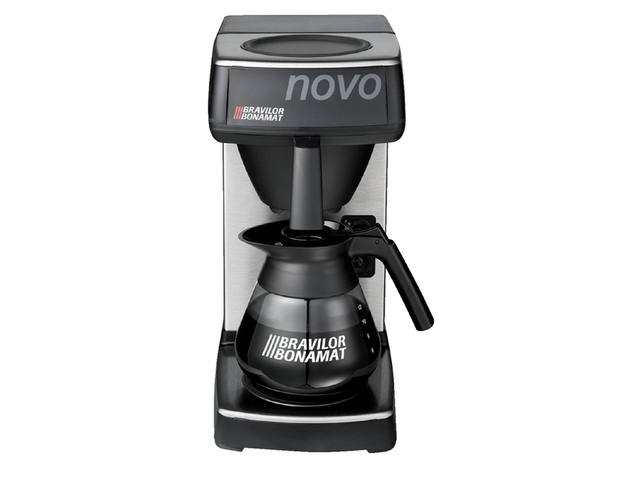 Koffiezetapparaat Bravilor Novo incl glazen kan
