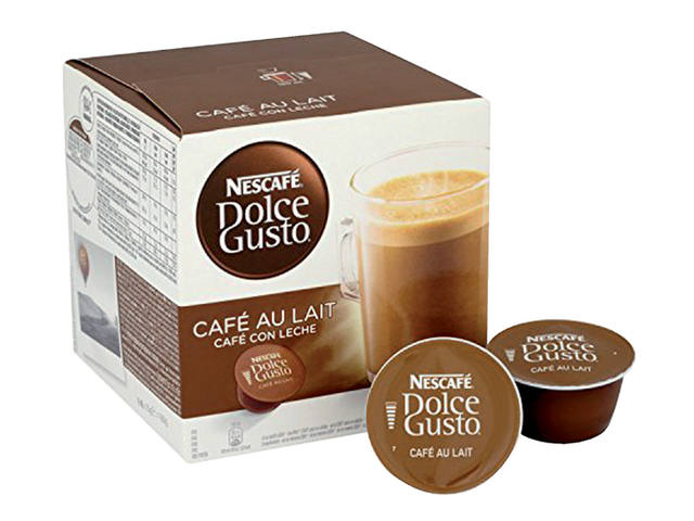 Koffiecups Dolce Gusto cafe au lait 16st
