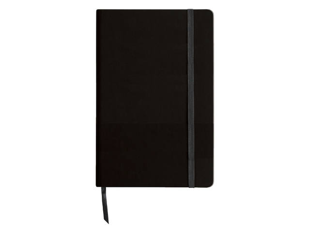 Notitieboek Quantore A6 lijn 192blz 80gr zwart