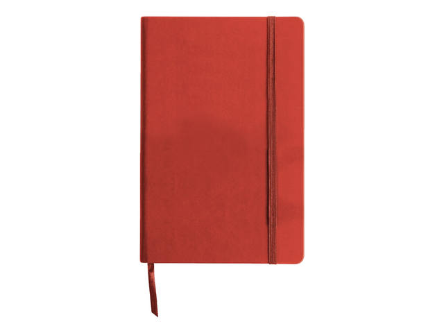 Notitieboek Quantore A5 lijn 192blz 80gr rood
