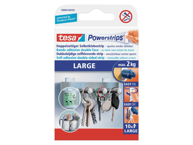 Kleefstrips tesa Powerstrips LARGE 2kg