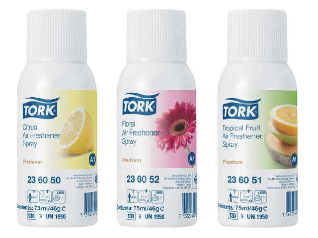 Luchtverfrisser Tork A1 Premium tropisch fruit