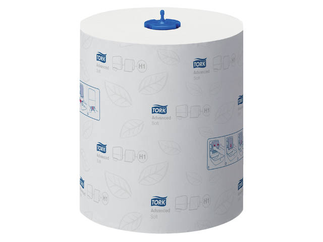 Handdoekrol Tork H1 Advanced 2laags 150m wit