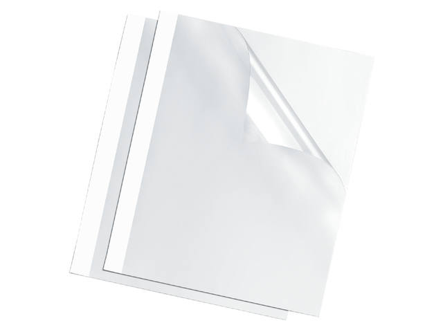 Thermische omslag Fellowes A4 1.5mm wit 100 stuks