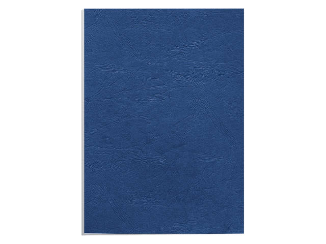 Voorblad Fellowes A4 lederlook royal blauw
