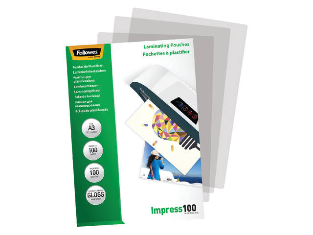 Lamineerhoes Fellowes A3 2x100micron