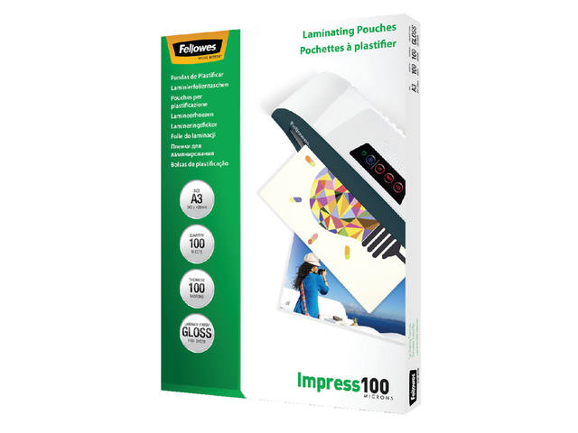 Lamineerhoes Fellowes A3 2x100micron