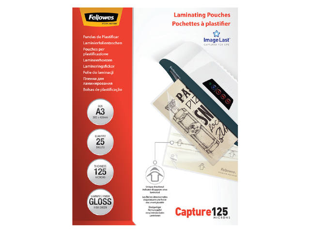 Lamineerhoes Fellowes A3 2x125micron