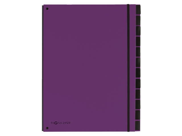 Sorteermap Pagna trend 12tab A4 lila
