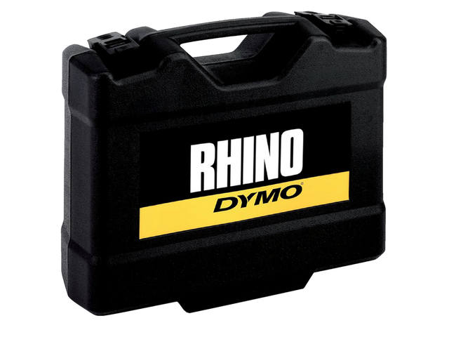 Labelprinter Dymo Rhino 5200 abc 19mm geel koffer