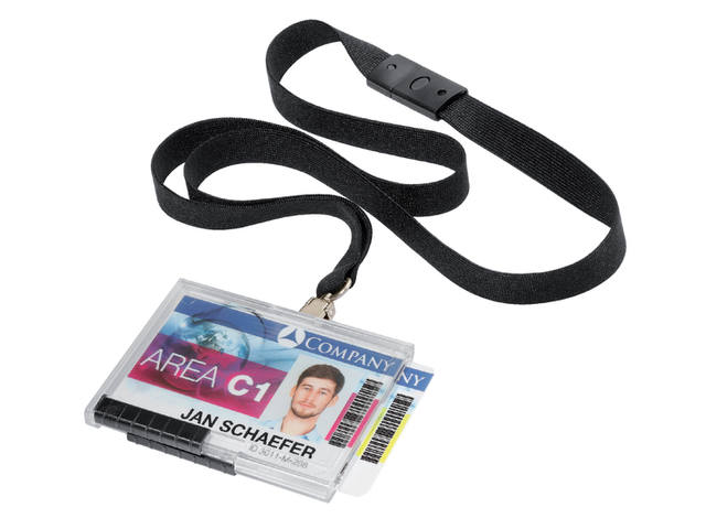 Badge Durable 8921 Pushbox duo 10 stuks