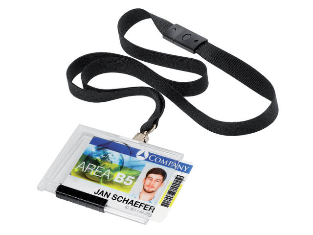 Badge Durable 8922 Pushbox mono 10 stuks