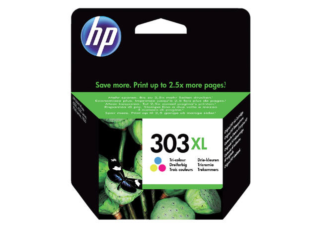 Inktcartridge HP T6N03AE 303XL kleur