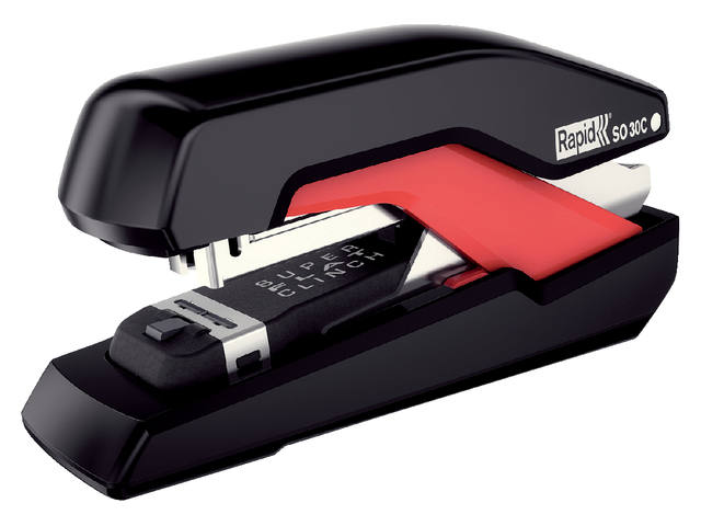 Nietmachine Rapid SO30C half strip 30SH zwart/rood