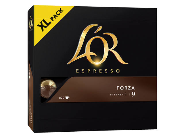 Koffiecups L Or espresso Forza 20st