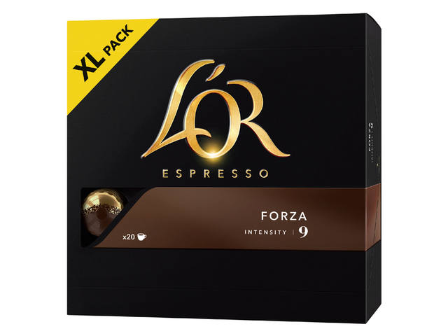 Koffiecups L Or espresso Forza 20st