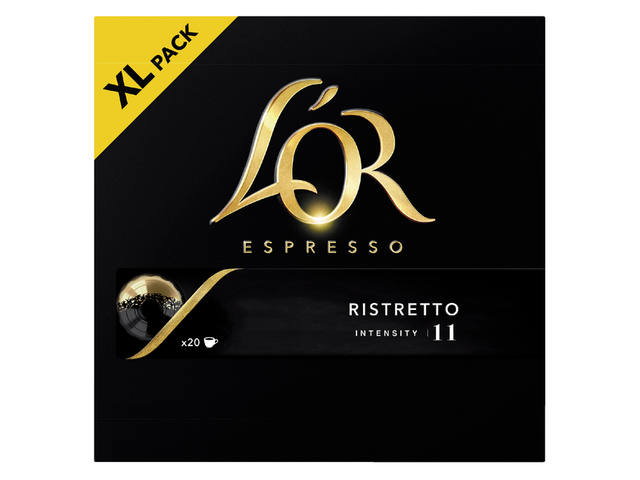 Koffiecups L Or espresso Ristretto 20st