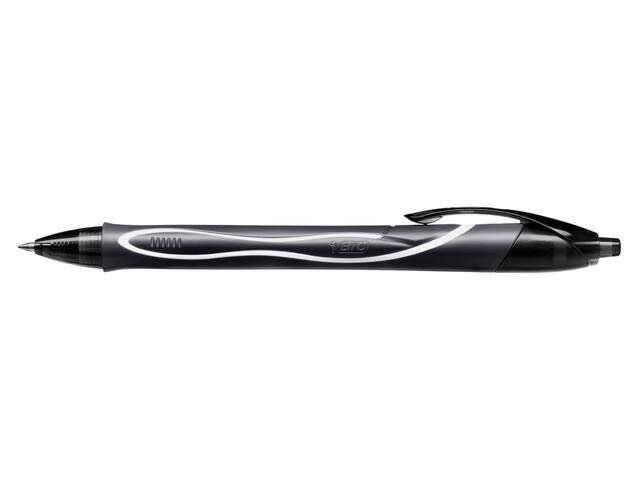 Gelschrijver Bic Gelocity quick dry M zwart