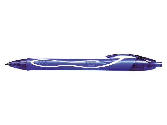 Gelschrijver Bic Gelocity quick dry M blauw