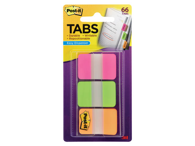 Indextabs Post-it 686PGO 25x38mm strong assorti