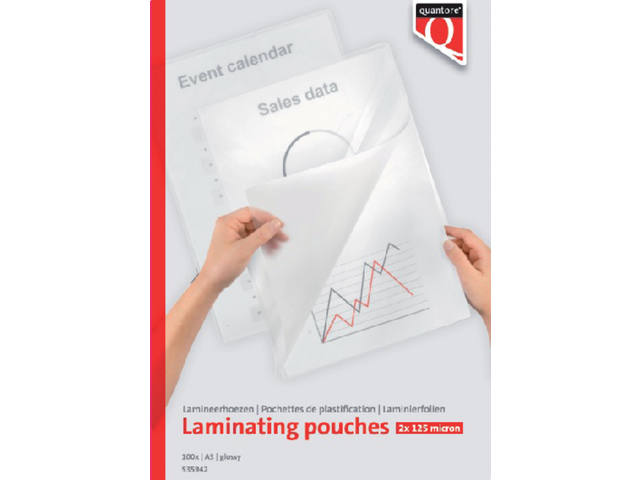 Lamineerhoes Quantore A3 303x426mm 2x125micron